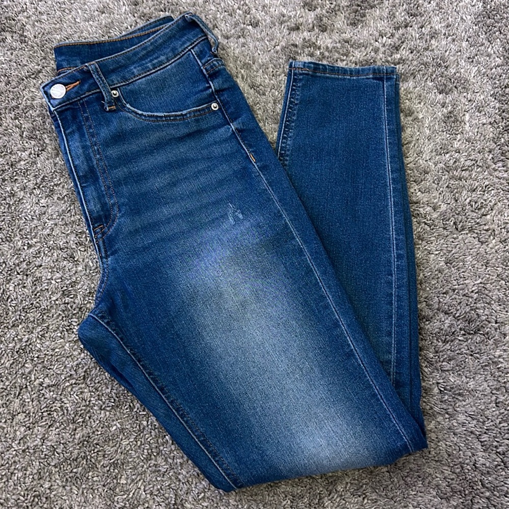 jeggings, soft  ultra high waste ankle length